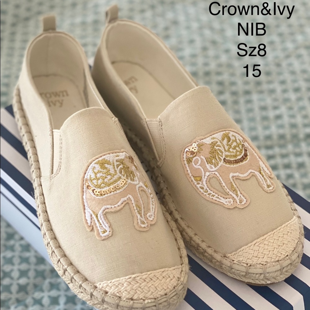 Crown and ivy slides sz 8